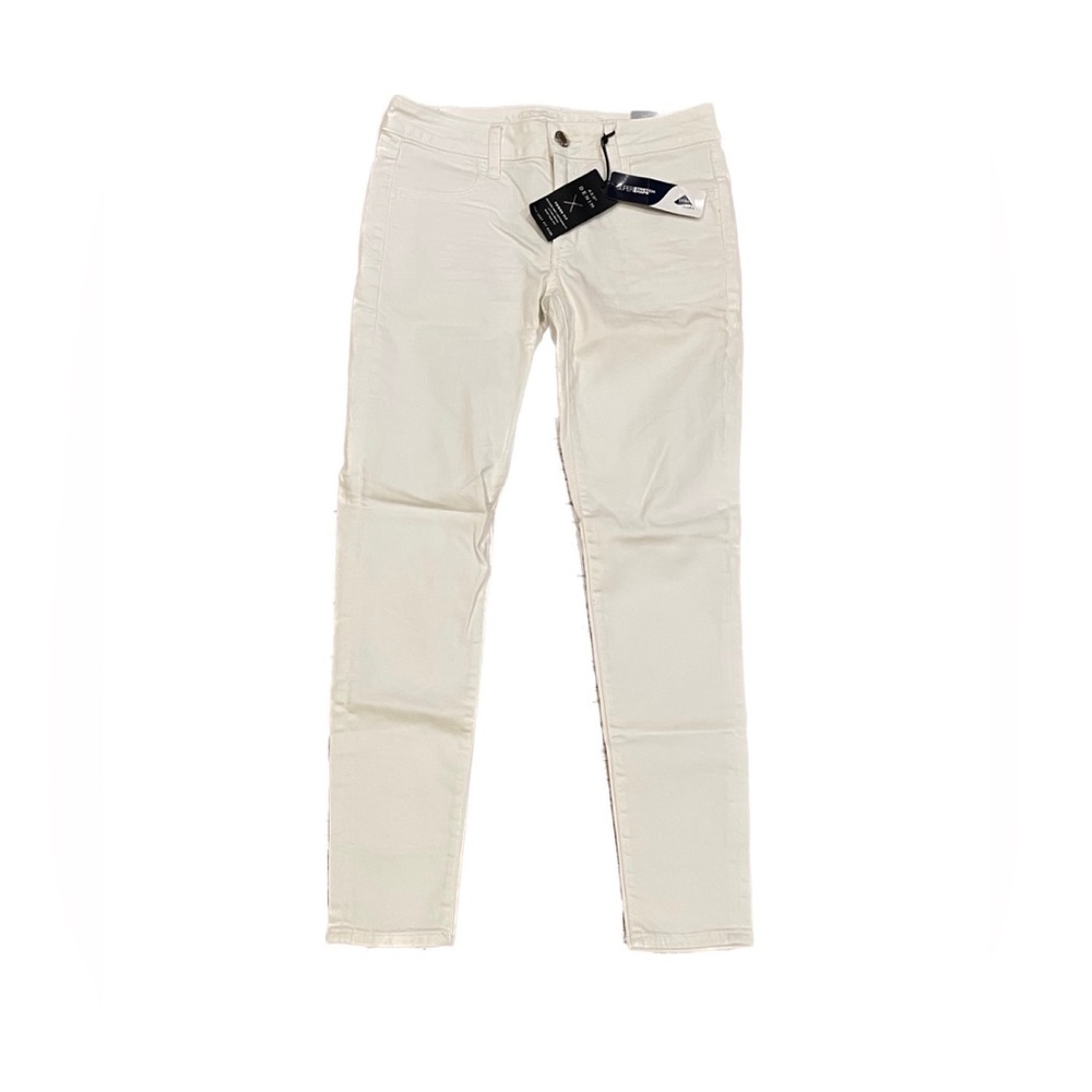 NWT White American Eagle Super Stretch Jeggings Size 4